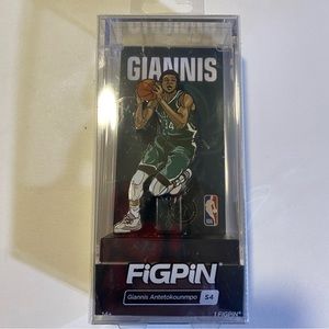 Basketball player Giannis Antetokounmpo Figpin # S4 NIP approx 3” high